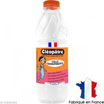 CLEOPATRE - Colle transparente - Flacon de recharge au format de 1 kg