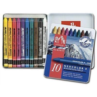 CARAN D ACHE Boite de 10 crayons de couleur Caran d'Ache Neocolor II