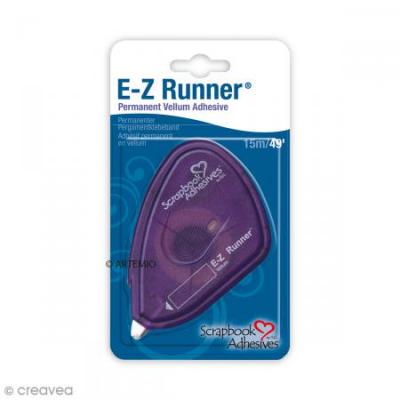  Scrapbook Adhesives By 3 L D&eacute;vidoir Adh&eacute;sif Double Face E-Z Runner Permanent - 15 M