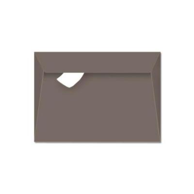 POLLEN BY CLAIREFONTAINE Lot de 20 enveloppes 114 x 162 - POLLEN - 120g - Gris acier