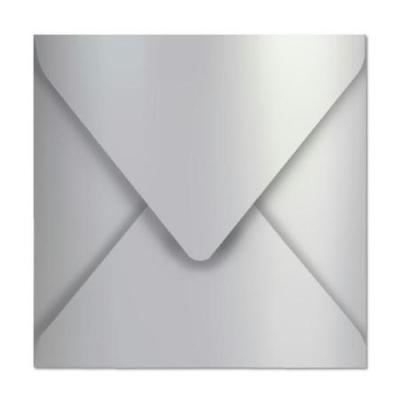 CLAIREFONTAINE Paquet de 20 enveloppes Pollen 165x165mm Argent 120g