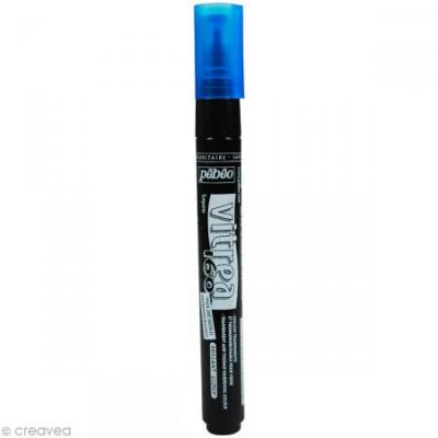 PEBEO Feutre Peinture Vitrea 160 Pointe Normale Turquoise