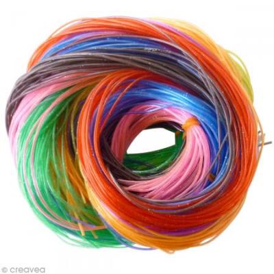 GRAINE CREATIVE Scoubidou paillet&eacute; 250 pi&egrave;ces - Graine cr&eacute;ative Multicolore - Assort.