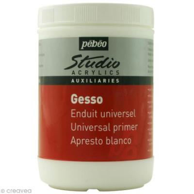 PEBEO Gesso Blanc P&eacute;b&eacute;o Studio 1 L - P&eacute;b&eacute;o - couleur variant
