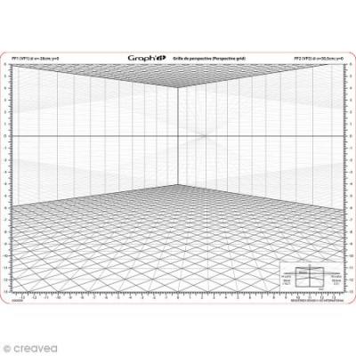 GRAPH IT Grille de perspective Graph'it - A - A4 - Graph'it - couleur variant