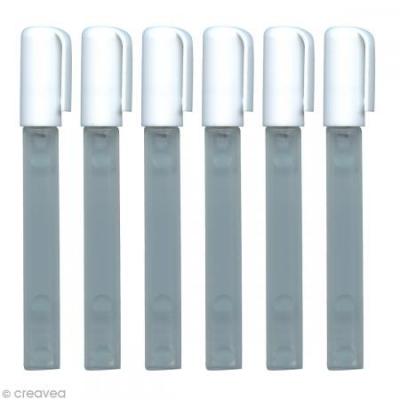 GRAPHIT Marqueur &agrave; bille vide - 4,5 mm - 6 pi&egrave;ces