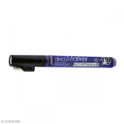 PEBEO Marqueur Peinture Biseaut&eacute;e 4 Mm - P&eacute;b&eacute;o - Violet - Acrylic Marker
