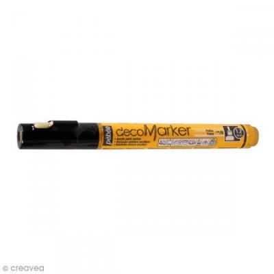 PEBEO P&eacute;b&eacute;o 201403 Marqueur acrylique Pointe ronde 1,2mm Jaune fonc&eacute;