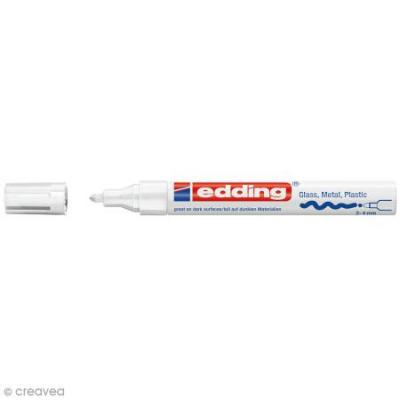 EDDING Marqueur peinture multisurfaces  750 - Blanc
