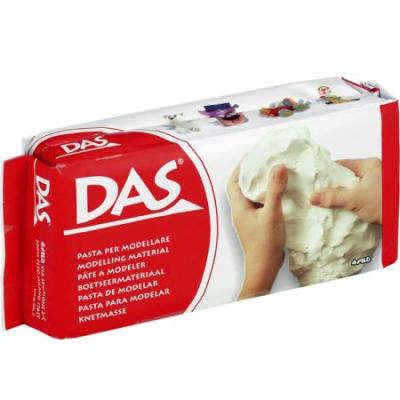 DAS Pate autodurcissante  Blanche 500g -  - couleur variant