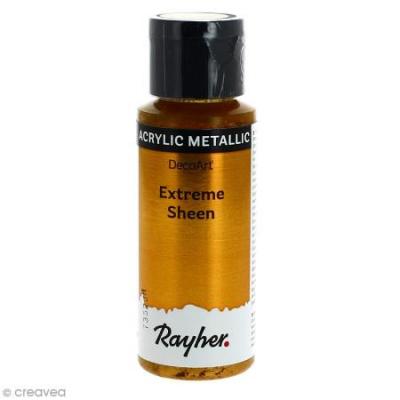 RAYHER Peinture acrylique m&eacute;tal en spray 59 ml - cuivr&eacute;