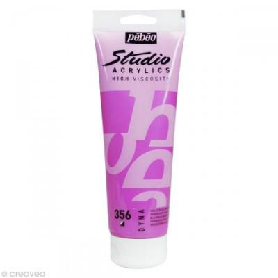 PEBEO Peinture acrylique iridescente - violet bleu - 250 ml #0