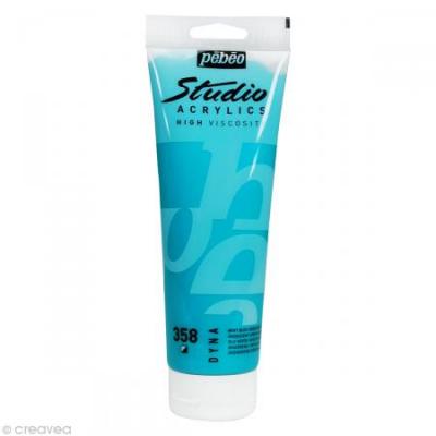  Studio Acrylics 250ml Vert Bleu Iridescent