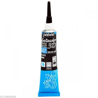  Peinture tissu Setacolor 3D - Brod'line Daim - 20 ml