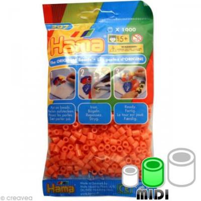 HAMA Jbm Midi Sachet 1000 Perles Rouge Past