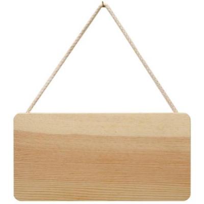 ARTEMIO  Plaque en Bois &agrave; Suspendre et &agrave; D&eacute;corer 21 x 1 x 11 cm