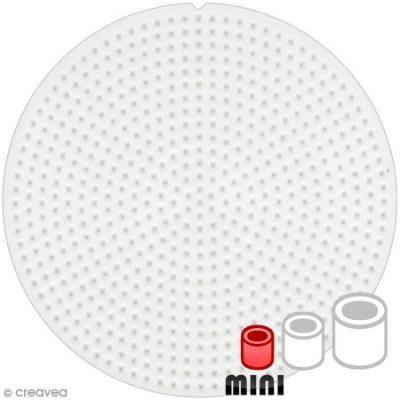 HAMA Plaque Ronde - Pour petites perles &Oslash;2,5 mm (mini) -  
