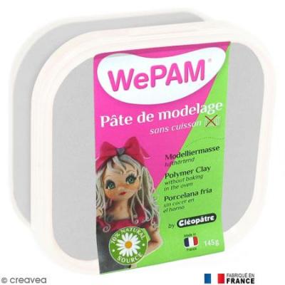 WEPAM Porcelaine froide &agrave; modeler  145 g - Argent - 