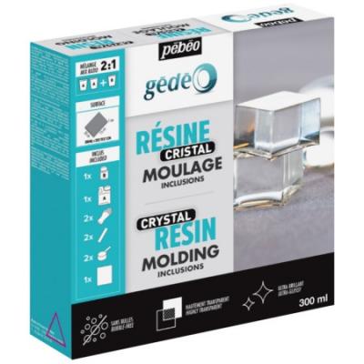 PEBEO R&eacute;sine G&eacute;d&eacute;o - kit Cristal 300 ml - P&eacute;b&eacute;o - couleur variant