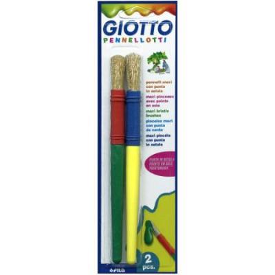GIOTTO Maxi pinceaux enfant  - 2 pcs -  - couleur variant