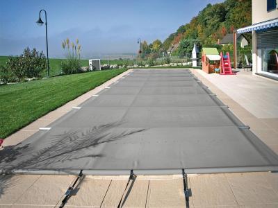 AQUAZENDO Couverture &agrave; barres Cool Covers pour piscine 8,00 x 4,00 m - 