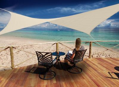 JARDILINE Voile d'ombrage rectangulaire 4 x 3 m - Austral - Sable - 
