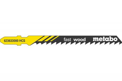 METABO  623633000&nbsp;T144D Lame de scie sauteuse (Pack de 5)