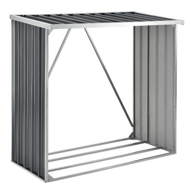 HELLOSHOP26 Abri-b&ucirc;ches couvert 156 x 80 x 15 cm anthracite 03_0006305 