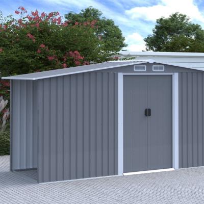 CONCEPT USINE Abri de jardin 4.38m2 avec abri b&ucirc;ches vosges 
