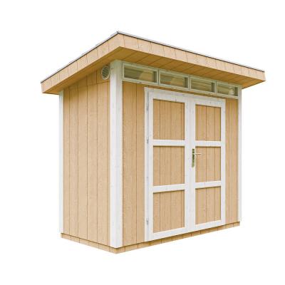 TIMBELA Abri de Jardin Qualit&eacute; Premium 3m&sup2; - L161xL294cm - Kit Tout Compris avec Sol, tuiles bitumineuses, Set de Peinture-Construction de Panneaux LP Smartside- Cabane de Jardin  M901A