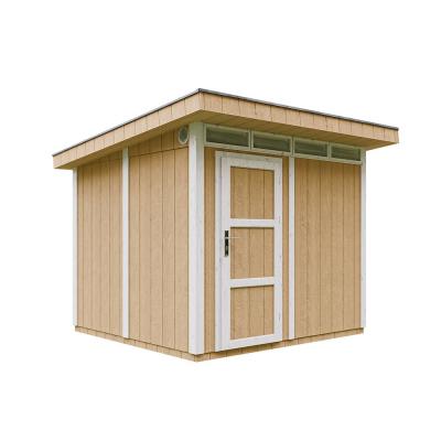 TIMBELA Abri de Jardin Qualit&eacute; Premium 6m&sup2; - L294xL279cm - Kit tout compris avec sol, tuiles bitumineuses, set de peinture-Construction de Panneaux LP Smartside- Cabane de Jardin  M903