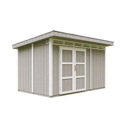 TIMBELA Abri de Jardin Qualit&eacute; Premium 9m&sup2; - L412xL279cm - Kit tout compris avec sol, tuiles bitumineuses, set de peinture-Construction de Panneaux LP Smartside- Cabane de Jardin  M904A