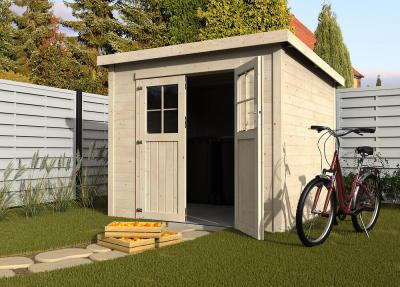 D&J Abri jardin bois ""talion"" - 5.36 m&sup2; - 2.30 x 2.33 x 2.02 m - 19 mm