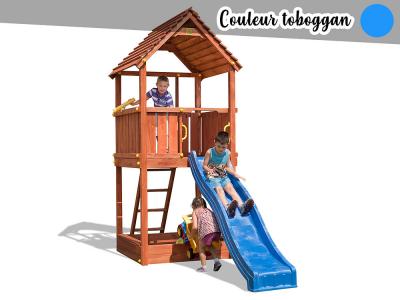 HESPERIDE Aire De Jeux Joy - Toboggan Bleu - Fungoo