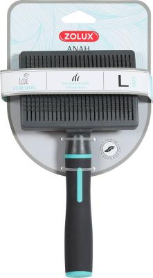 ZOLUX Brosse SLICKER retractable taille L pour chiens