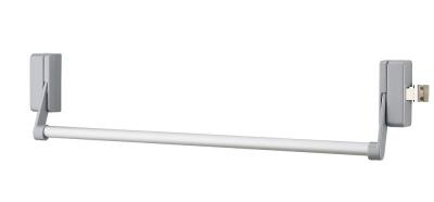 THIRARD  - Serrure anti-panique 1 point lat&eacute;ral r&eacute;versible laqu&eacute; gris porte maxi 1150 mm