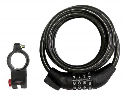 PERF Antivol spirale &agrave; chiffre programmable L.1.5m - d.10mm 