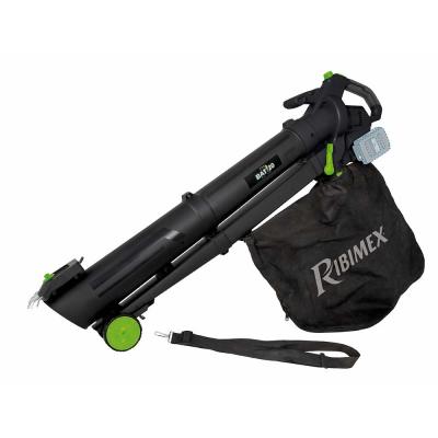 RIBIMEX Aspirateur souffleur broyeur de jardin R-BAT20 sans batterie ni chargeur