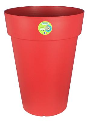 RIVIERA Bac Soleilla hauteur 66 rond diam&egrave;tre 50 cm coloris rouge 