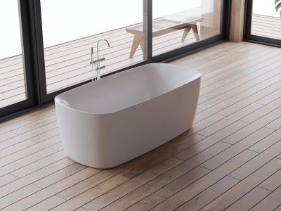 Baignoire &icirc;lot ovale swing 170x80cm, by spalina
