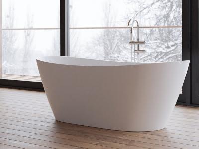 Spalina - Baignoire &icirc;lot ovale venecia 170x80cm, by Blanc