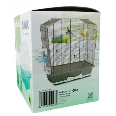 SAVIC -Bain Plastique Splash 14 X 15 X 16 Cm, Pour Oiseaux-Va-24090