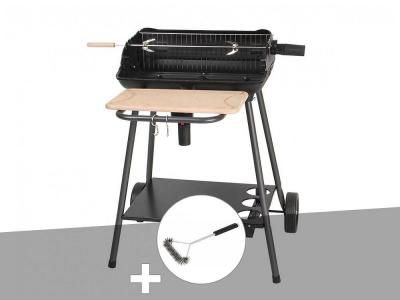SOMAGIC Barbecue charbon Bergamo  + Brosse En T 