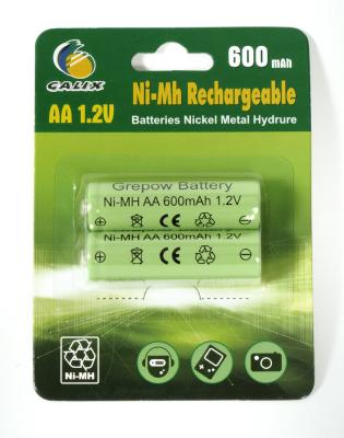 GALIX Batteries rechargeables 1,2 Volts 900 mAh AA 