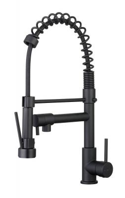 ESSEBAGNO  - Big Pro mitigeur &eacute;vier &agrave; douchette full black - Noir