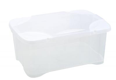 EDA  - Coffre clip'box 30l couv av charnieres naturel ref 10818 na sx10