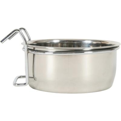 ZOLUX Bol inox crochet 13cm 056l pour oiseau