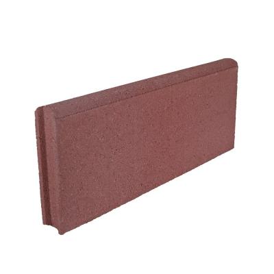 NEXTERIA Bordure lisse de jardin - Rouge - 5x20x50cm 
