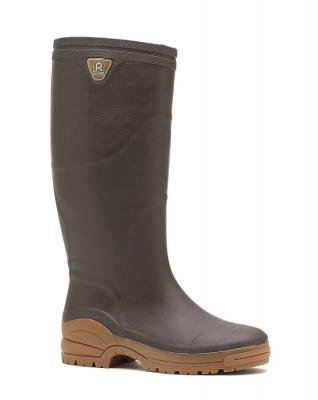 ROUCHETTE Bottes de jardin  Optimum marron - Taille 41