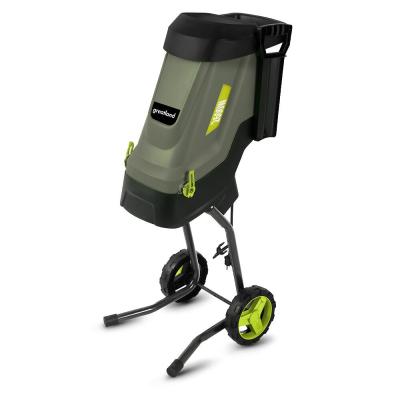 GREATLAND Broyeur de v&eacute;g&eacute;taux &eacute;lectrique 2600W avec sac r&eacute;cup&eacute;rateur de 45L